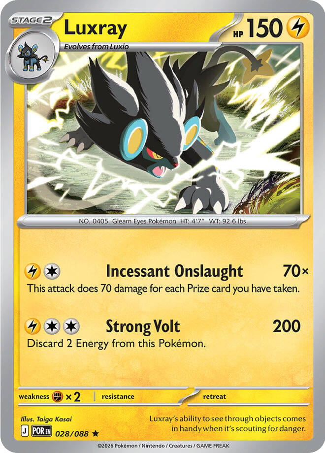 Luxray - Equilibrio Perfetto 028/088 [ Italiano / Inglese ]