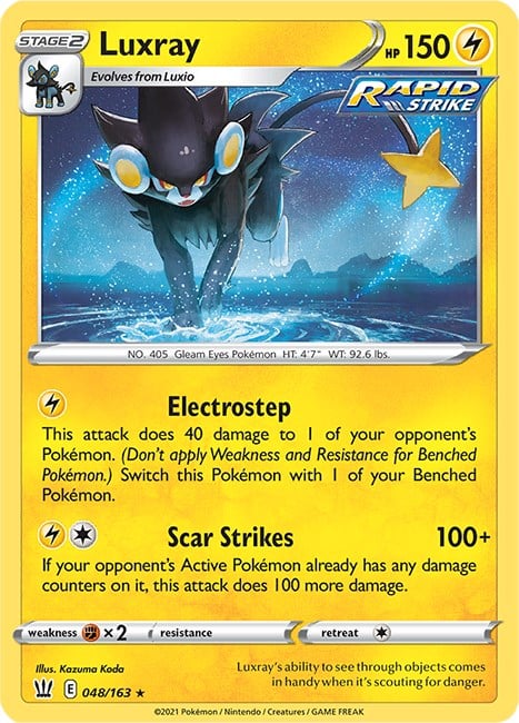 Luxray - Zenit Regale 043/159 [ Italiano / Inglese ]