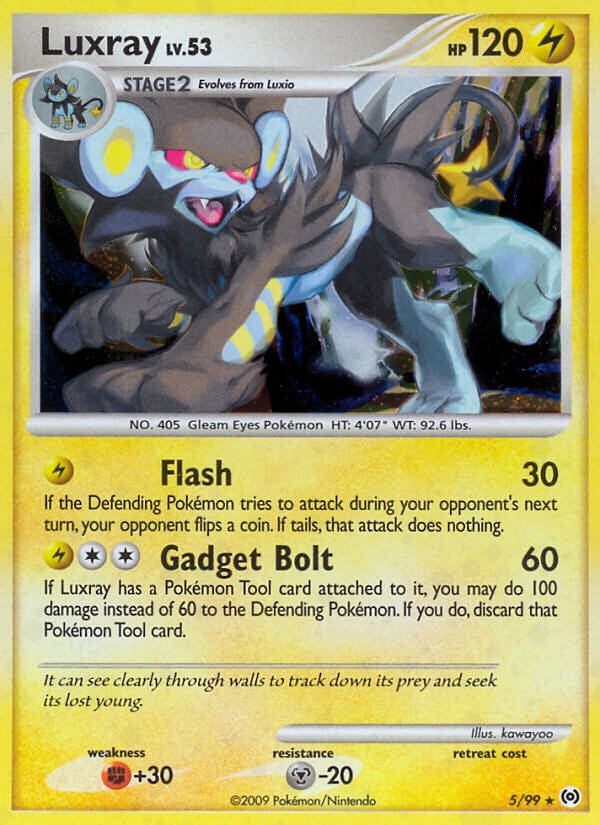 Luxray - Arceus 005/099 [ Italiano / Inglese ]