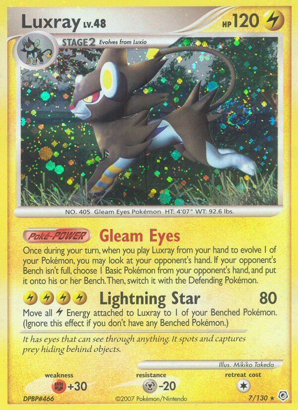 Luxray Lv.48 - Diamante & Perla 7/130 [ Italiano / Inglese ]