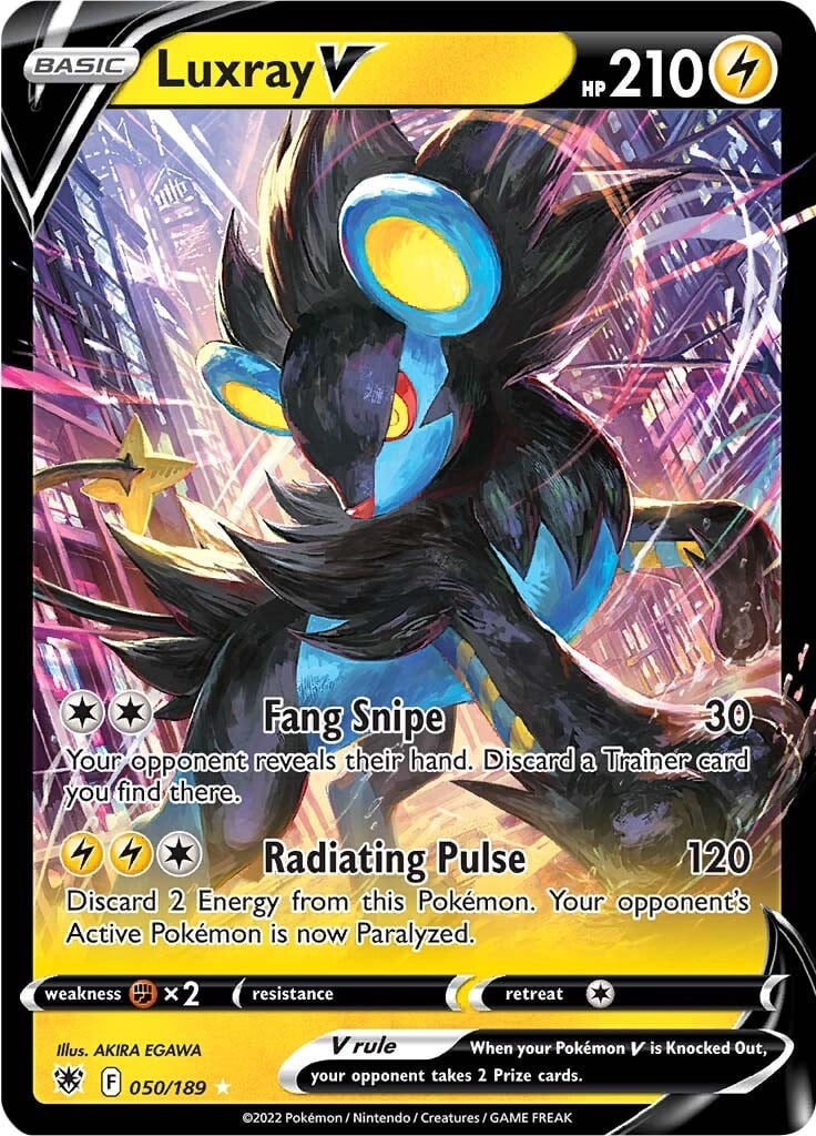 Luxray V - Lucentezza Siderale 050/189 [ Italiano / Inglese ]