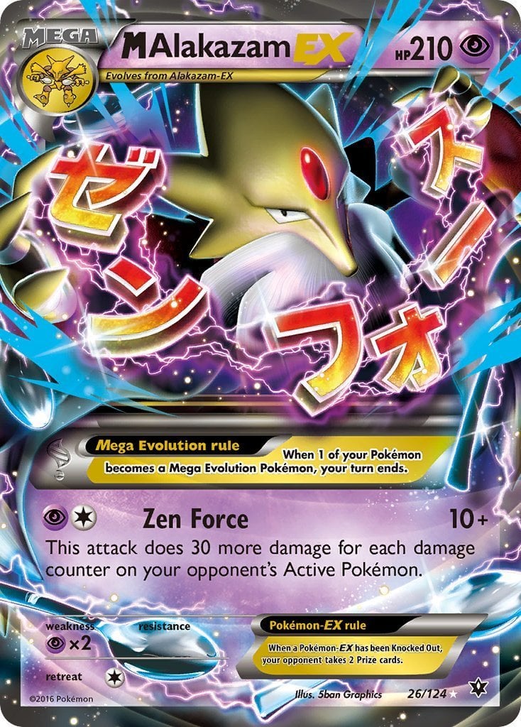 M Alakazam EX - Destini Incrociati 26/124 [ Italiano / Inglese ]