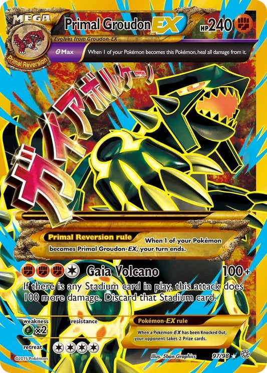 Archeo Groudon EX - Antiche Origini 97/98 [ Italiano / Inglese ]