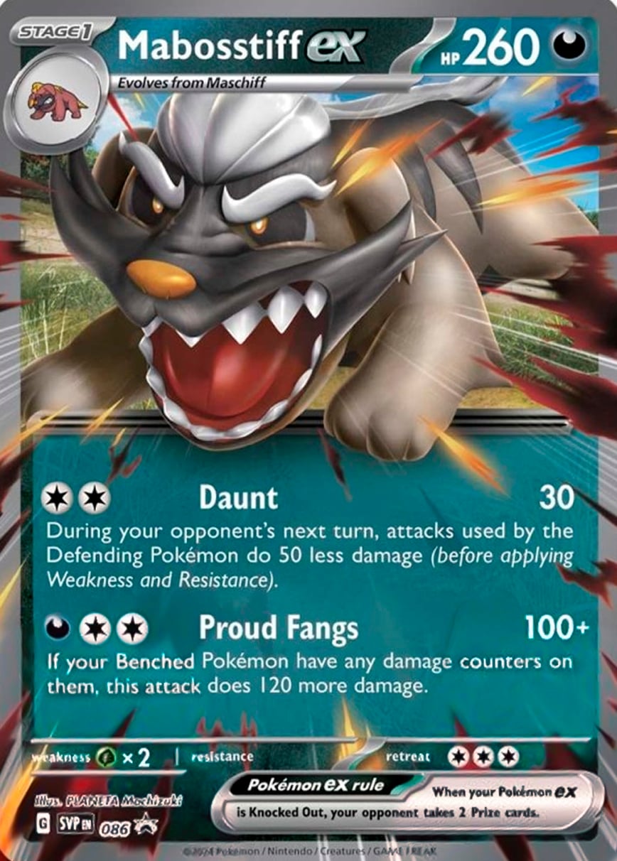 Mabosstiff-ex - SVP Black Star Promos SVP 086 [ Italiano ]