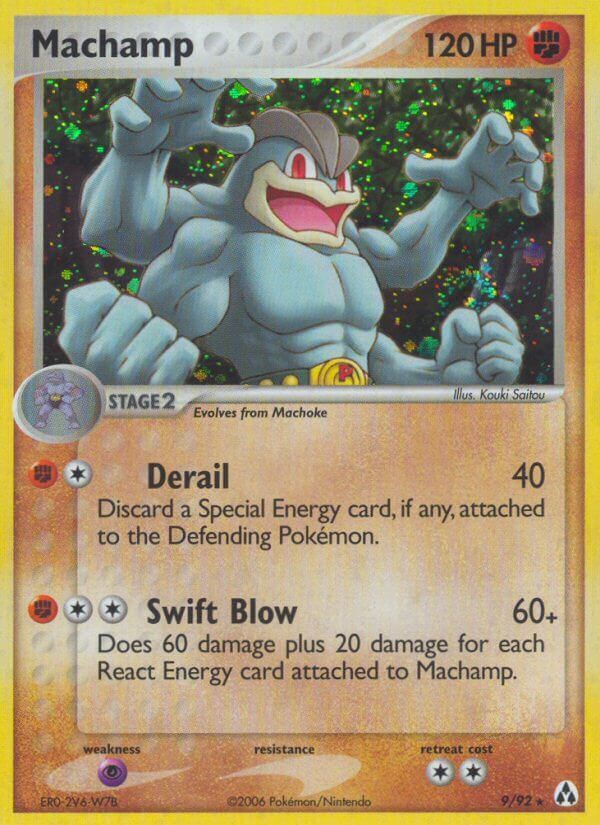 Machamp - EX La Leggenda di Mew 9/92 [ Italiano / Inglese ]