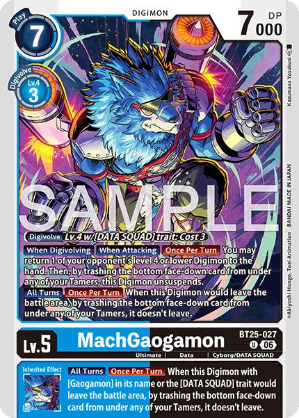 MachGaogamon BT25-027 [ Inglese / Giapponese ]