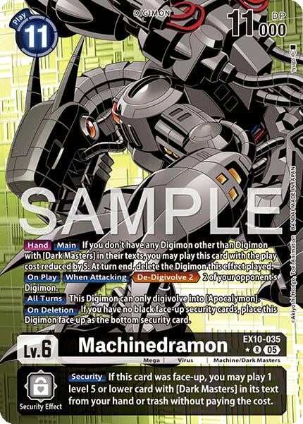 Machinedramon EX10-035 [ Inglese / Giapponese ]