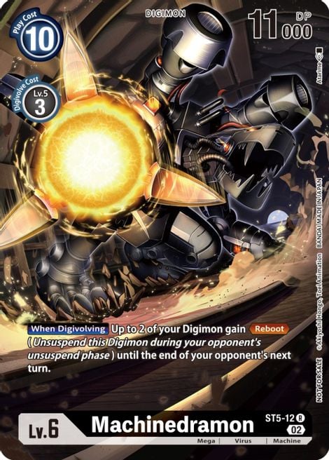 Machinedramon ST5-12 [ Inglese / Giapponese ]