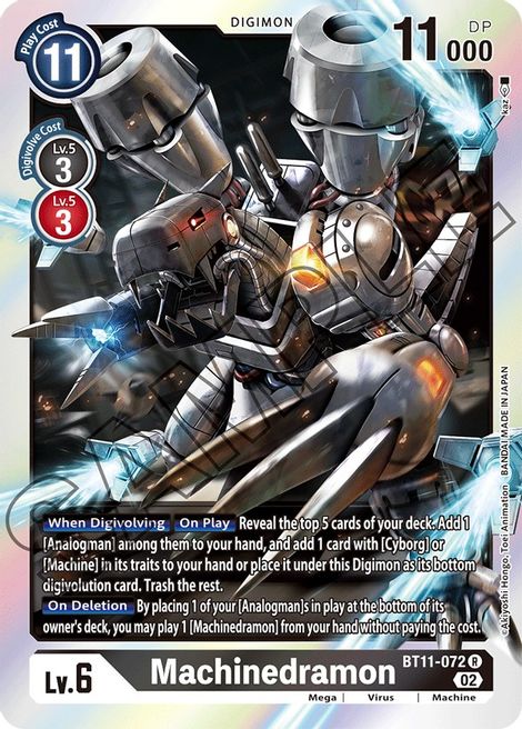 Machinedramon BT11-072 [ Inglese / Giapponese ]