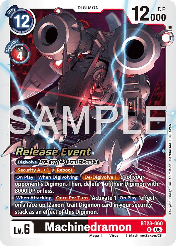 Machinedramon BT23-060 [ Inglese / Giapponese ]