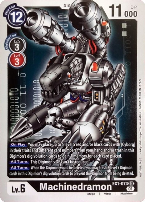 Machinedramon EX1-073 [ Inglese / Giapponese ]
