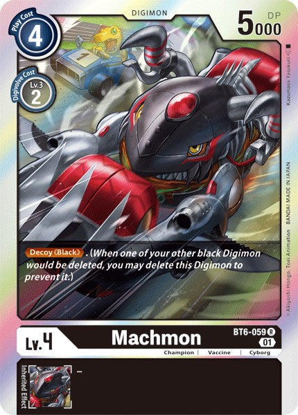 Machmon BT6-059 [ Inglese / Giapponese ]