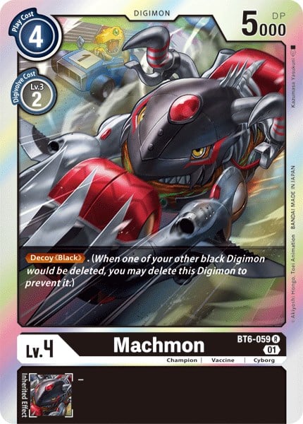 Machmon BT6-059 [ Inglese / Giapponese ]
