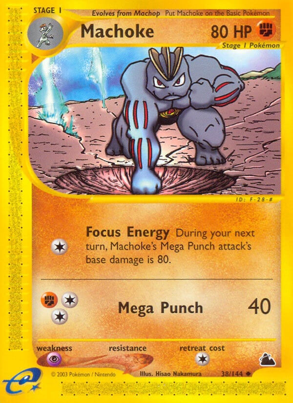 Machoke - Skyridge 38/144 [ Italiano / Inglese ]