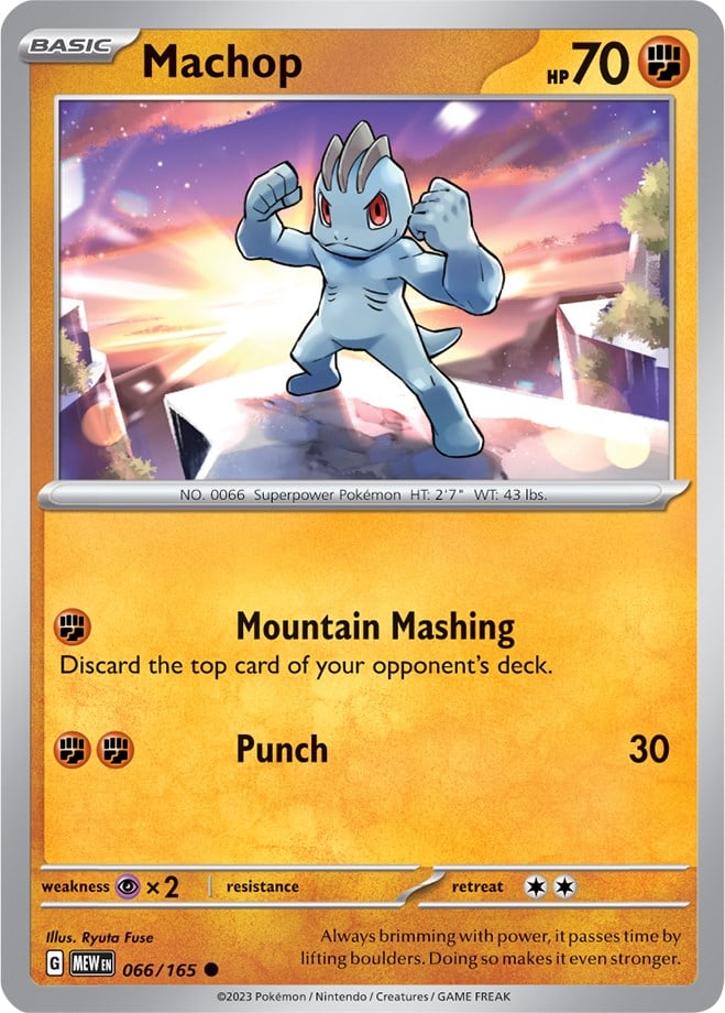 Machop - 151 066/165 [ Italiano / Inglese ]