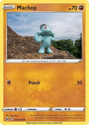 Machop - Origine Perduta 086/196 [ Italiano ]