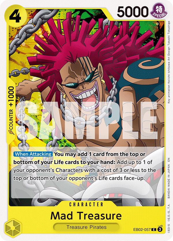 Mad Treasure EB02-057 [ Inglese / Giapponese / Francese / Cinese Semplificato ]