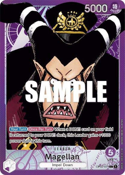 Magellan OP02-071 [ Inglese / Giapponese / Francese / Cinese Semplificato ]