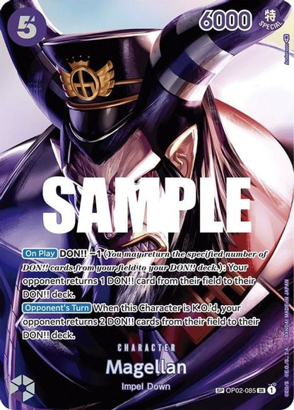Magellan OP02-085 [ Inglese / Giapponese / Francese / Cinese Semplificato ]