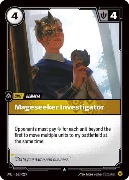Mageseeker Investigator (Uncommon) [ Inglese / Cinese Semplificato ]