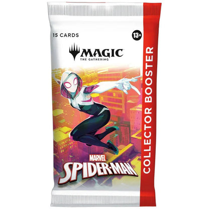 Magic the Gathering - Marvel ' s Spider - Man Gift Bundle - ENG - 9 Play Booster + 1 Collector Booster