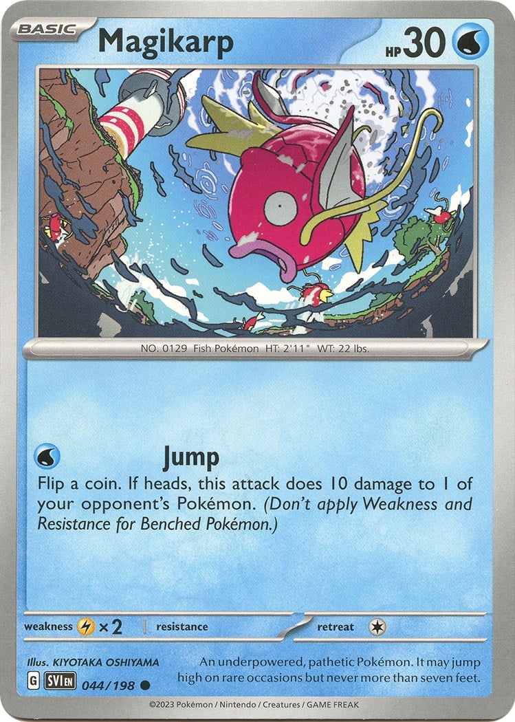 Magikarp - Scarlatto e Violetto 044/198 [ Italiano ]