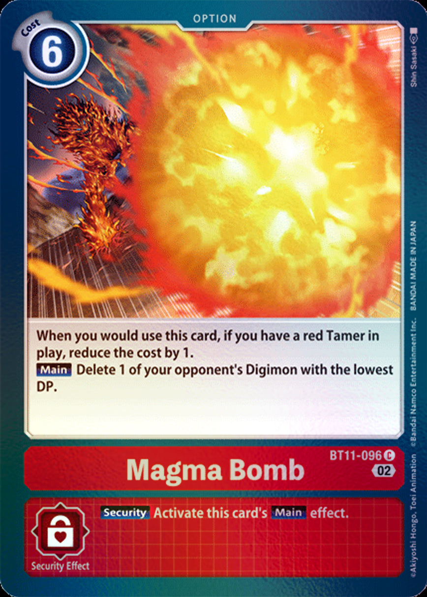 Magma Bomb BT11-096 [ Inglese / Giapponese ]