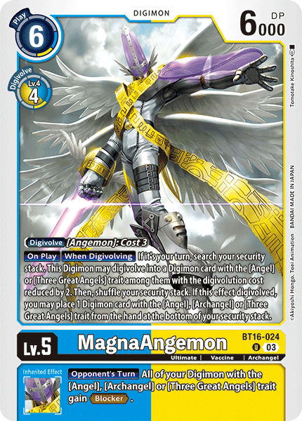 MagnaAngemon BT16-024 [ Inglese / Giapponese ]