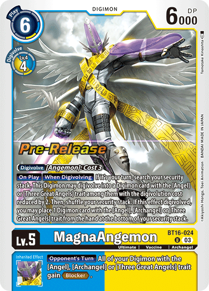 MagnaAngemon BT16-024 [ Inglese / Giapponese ]