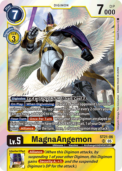 MagnaAngemon ST21-06 [ Inglese / Giapponese ]
