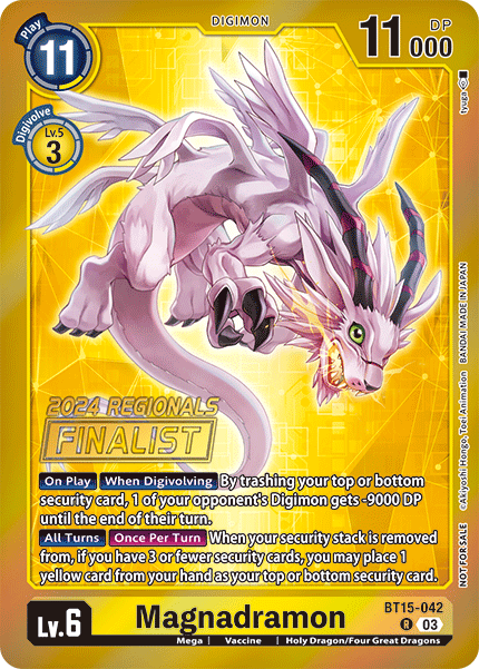 Magnadramon BT15-042 [ Inglese / Giapponese ]