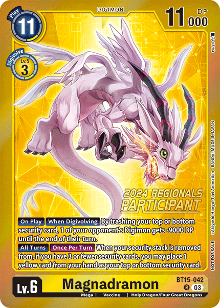 Magnadramon BT15-042 [ Inglese / Giapponese ]