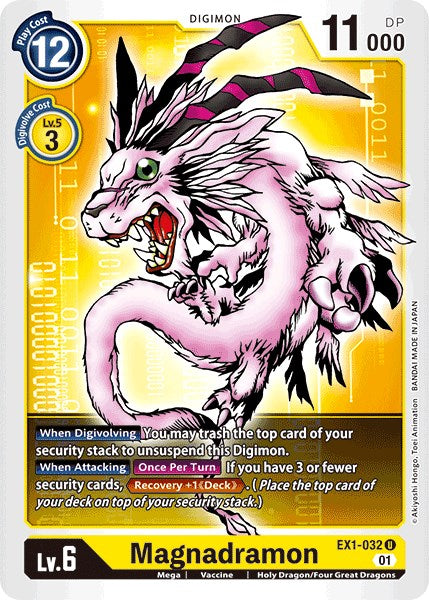 Magnadramon EX1-032 [ Inglese / Giapponese ]