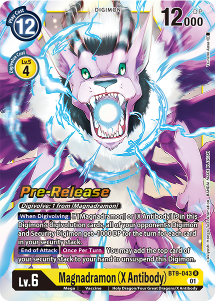 Magnadramon (X Antibody) BT9-043 [ Inglese / Giapponese ]