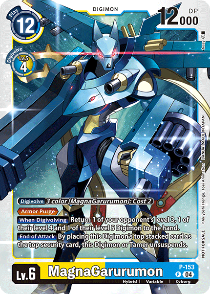 MagnaGarurumon P-153 [ Inglese / Giapponese ]