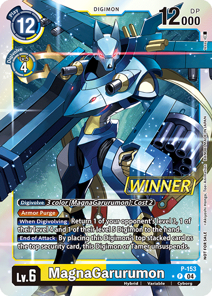 MagnaGarurumon P-153 [ Inglese / Giapponese ]