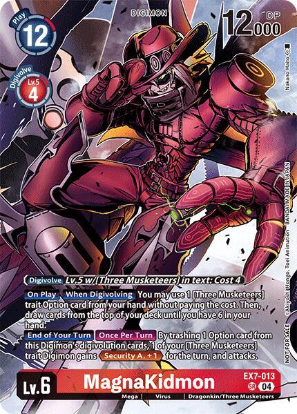 MagnaKidmon EX7-013 [ Inglese / Giapponese ]