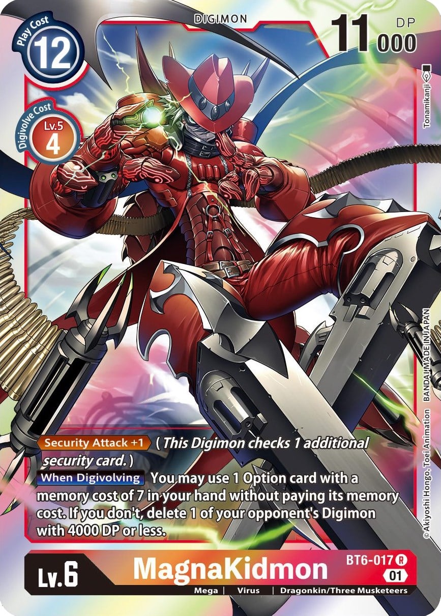MagnaKidmon BT6-017 [ Inglese / Giapponese ]