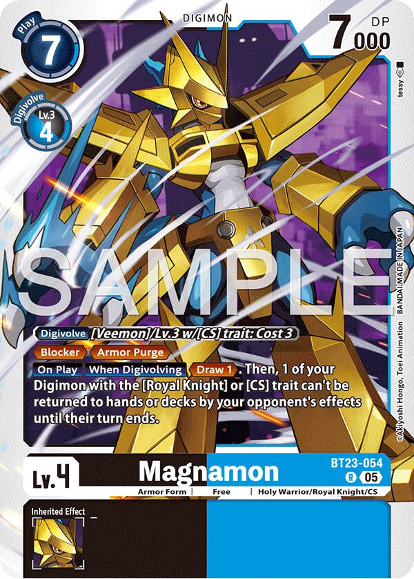 Magnamon BT23-054 [ Inglese / Giapponese ]