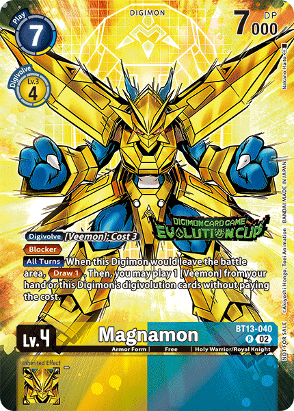 Magnamon BT13-040 [ Inglese / Giapponese ]