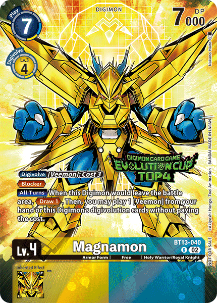 Magnamon BT13-040 [ Inglese / Giapponese ]