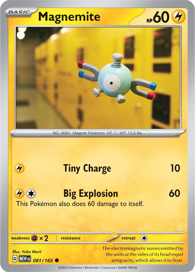 Magnemite - 151 081/165 [ Italiano / Inglese ]