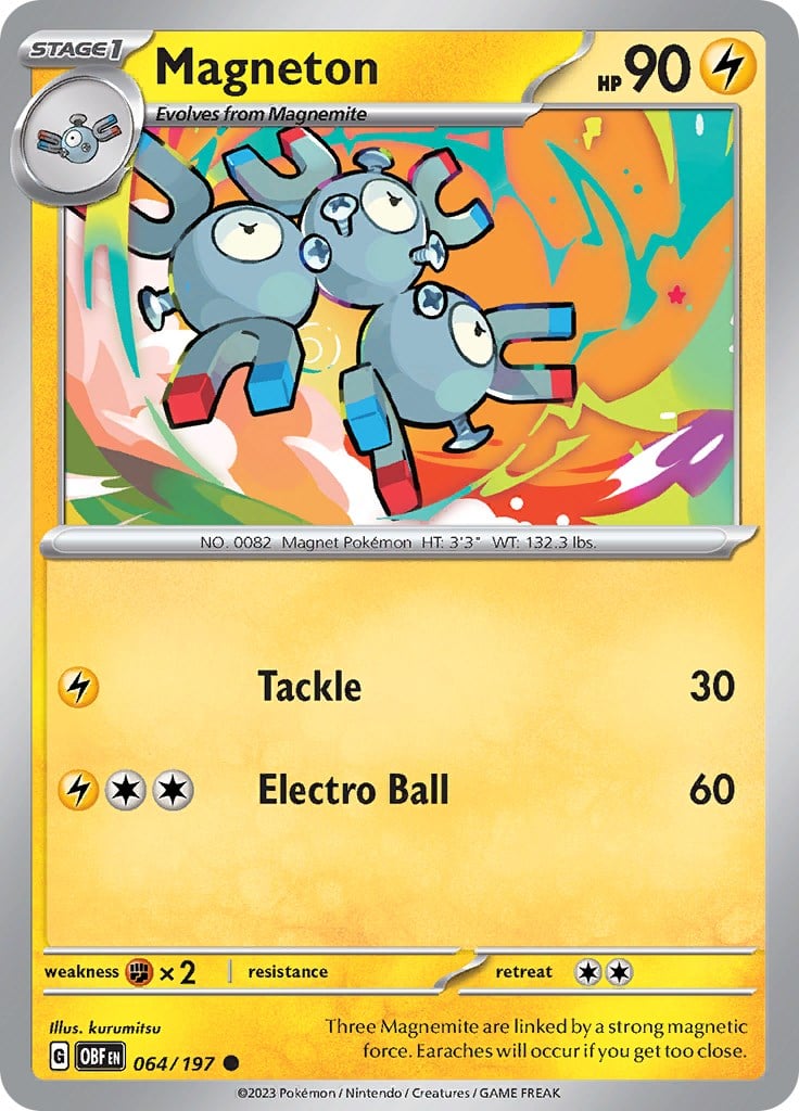 Magneton - Ossidiana Infuocata 064/197 [ Italiano ]
