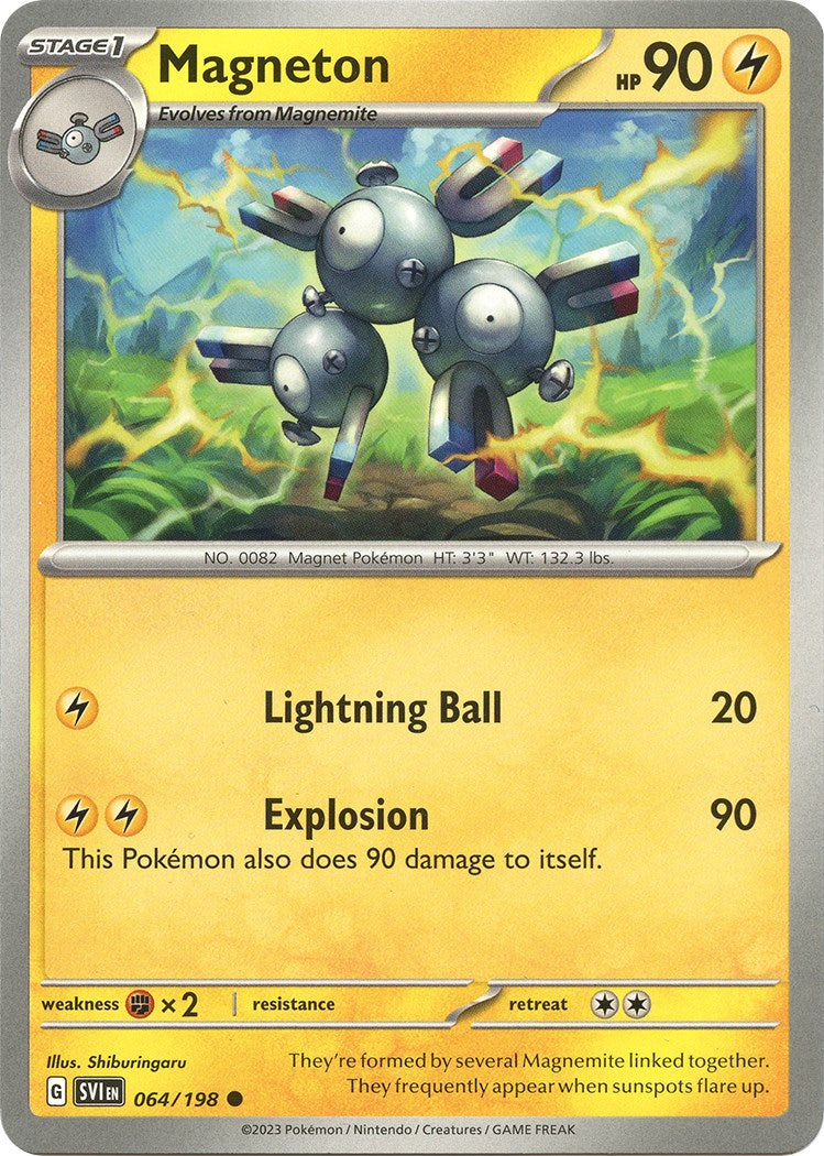 Magneton - Scarlatto e Violetto 064/198 [ Italiano ]