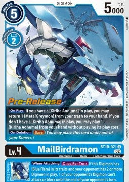 MailBirdramon BT10-021 [ Inglese / Giapponese ]