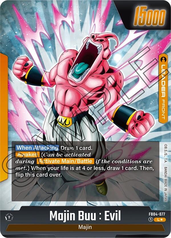 Majin Buu : Evil FB04-077 [ Inglese / Giapponese ]