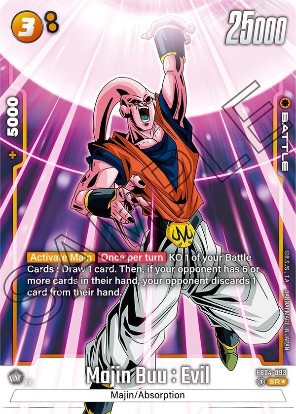 Majin Buu : Evil FB04-093 [ Inglese / Giapponese ]