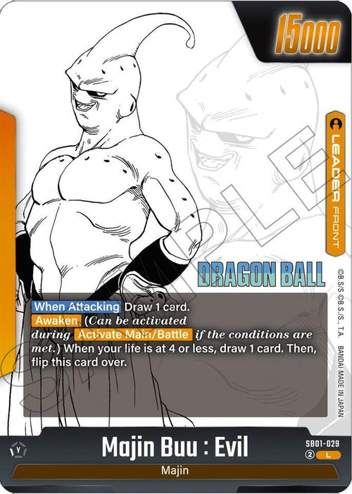 Majin Buu : Evil SB01-029 [ Inglese / Giapponese ]