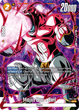 Majin Buu : Evil FB04-091 [ Inglese / Giapponese ]