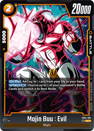 Majin Buu : Evil FB04-091 [ Inglese / Giapponese ]
